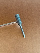 SMITH AND WESSON FACTORY ORIGINAL K-32 REVOLVER CLEANING KIT WITH KNURLED SIGHT TOOL
CIRCA 1940'S - 2 of 9