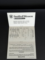 SMITH AND WESSON FACTORY ORIGINAL DOCUMENTATION * WARRANTY SW 123 *
SAFETY MANUAL * SERVICE STATION BROCHURE CIRCA 1974-1976 - 3 of 7