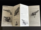 SMITH AND WESSON
FACTORY ORIGINAL DOCUMENTATION * WARRANTY - 6 of 7