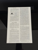 SMITH AND WESSON * FACTORY ORIGINAL * MODEL 629 REVOLVER PRESENTATION GRADE FACTORY MANUAL AND DOCUMENTS - 6 of 12