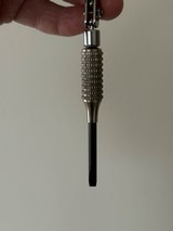 SMITH AND WESSON K22
* PRE WAR /POST WAR HELPFUL HINTS MANUAL*9 ROW NICKEL SIGHT TOOL* 22 CALIBER BORE BRUSH - 11 of 14