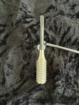SMITH AND WESSON K22
* PRE WAR /POST WAR HELPFUL HINTS MANUAL*9 ROW NICKEL SIGHT TOOL* 22 CALIBER BORE BRUSH - 9 of 14