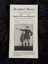 SMITH AND WESSON K22
* PRE WAR /POST WAR HELPFUL HINTS MANUAL*9 ROW NICKEL SIGHT TOOL* 22 CALIBER BORE BRUSH - 2 of 14
