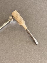 SMITH AND WESSON K22
* PRE WAR /POST WAR HELPFUL HINTS MANUAL*9 ROW NICKEL SIGHT TOOL* 22 CALIBER BORE BRUSH - 8 of 15