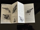 SMITH AND WESSON MODEL 25-5
COLT .45 CALIBER TARGET REVOLVER
MANUAL AND DOCUMENTS - 13 of 15