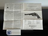 SMITH AND WESSON MODEL 25-5
COLT .45 CALIBER TARGET REVOLVER
MANUAL AND DOCUMENTS - 3 of 15