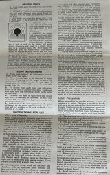 SMITH AND WESSON MODEL 25-5
COLT .45 CALIBER TARGET REVOLVER
MANUAL AND DOCUMENTS - 6 of 15