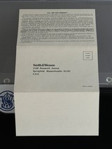 SMITH AND WESSON MODEL 25-5
COLT .45 CALIBER TARGET REVOLVER
MANUAL AND DOCUMENTS - 9 of 15