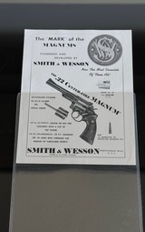 SMITH AND WESSON MODEL 53 JET * CLEANING KIT * SIGHT TOOL * FACTORY FLYER - 4 of 11