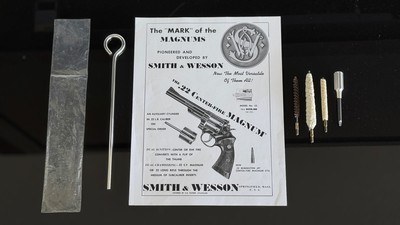 SMITH AND WESSON MODEL 53 JET * CLEANING KIT * SIGHT TOOL * FACTORY FLYER