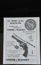SMITH AND WESSON MODEL 53 JET * CLEANING KIT * SIGHT TOOL * FACTORY FLYER - 5 of 11