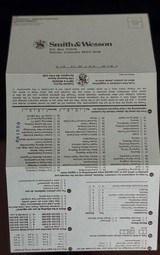SMITH AND WESSON MODEL 640 CENTENNIAL FACTORY BOX AND DOCUMENTS FIRST PRODUCTION YEAR - Image 14 of 14