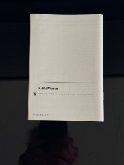SMITH AND WESSON MODEL 640 CENTENNIAL FACTORY BOX AND DOCUMENTS FIRST PRODUCTION YEAR - Image 12 of 14