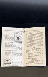 SMITH AND WESSON VINTAGE * HELPFUL HINTS * INSTRUCTION MANUAL * PREWAR-POSTWAR - Image 3 of 6