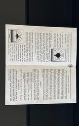 SMITH AND WESSON VINTAGE * HELPFUL HINTS * INSTRUCTION MANUAL * PREWAR-POSTWAR - Image 6 of 6