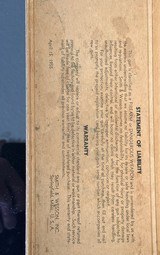 SMITH AND WESSON * K-38 *COMBAT MASTERPIECE * FACTORY BOX * HELPFUL HINTS MANUAL *VCI PAPER * BORE BRUSH - Image 8 of 15