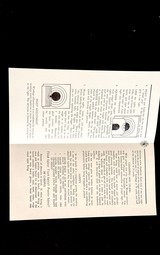 SMITH AND WESSON * K-38 *COMBAT MASTERPIECE * FACTORY BOX * HELPFUL HINTS MANUAL *VCI PAPER * BORE BRUSH - Image 13 of 15
