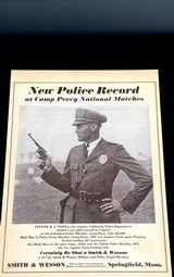 SMITH AND WESSON PRE-WAR HELPFUL HINTS MANUAL / NEW POLICE RECORDOFFICER NOWKA - Image 3 of 6