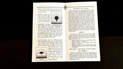 SMITH AND WESSON PRE-WAR HELPFUL HINTS MANUAL / NEW POLICE RECORDOFFICER NOWKA - Image 6 of 6