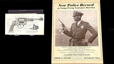 SMITH AND WESSON PRE-WAR HELPFUL HINTS MANUAL / NEW POLICE RECORDOFFICER NOWKA - Image 2 of 6
