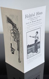 SMITH AND WESSONMODEL 53 * 22 MAGNUMORIGINAL BOX AND DOCUMENTS8-3/8 