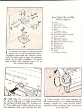 SMITH AND WESSONMODEL 52 / 38 MASTER* CLEANING KIT * BROAD BLADE SIGHT TOOL1960'S* DRY FIRE TARGET * BARREL WRENCH - Image 13 of 15