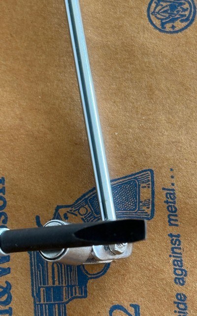 SMITH AND WESSONMODEL 52 / 38 MASTER* CLEANING KIT * BROAD BLADE SIGHT TOOL1960'S* DRY FIRE TARGET * BARREL WRENCH - Image 6 of 15