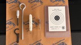 SMITH AND WESSONMODEL 52 / 38 MASTER* CLEANING KIT * BROAD BLADE SIGHT TOOL1960'S* DRY FIRE TARGET * BARREL WRENCH - Image 1 of 15