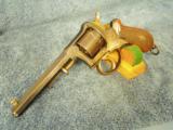 Lefaucheaux Type ENGLISH PIN-FIRE DBL, ACTION REVOLVER 9mm - 3 of 12