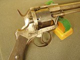 LEFAUCHEAUX LARGE CALIBER 12mm PINFIRE REVOLVER - 1 of 19