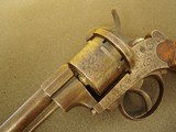 LEFAUCHEAUX STYLE LARGE CALIBER PINFIRE REVOLVER - 8 of 20