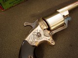 M00RE'S NEW MODEL ENGRAVED REVOLVER WITH PICTURE BOX- -.32 TEAT-FIRE - 4 of 20