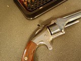 SMITH & WESSON MODEL No. 1 FIRST ISSUE WITH "GUTTA PERCHA" CASE .22 RF - 10 of 20