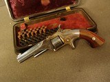 SMITH & WESSON MODEL No. 1 FIRST ISSUE WITH "GUTTA PERCHA" CASE .22 RF - 2 of 20