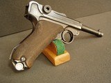 GERMAN S/42 MARKED P.O8 LUGER PISTOL BY MAUSER - 1 of 20