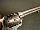COLT SAA .44 RUSS. CAL., BELGIAN OR SPANISH COPY REVOLVER "ENGRAVED" - 5 of 20