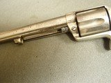 COLT "NEW POLICE"
"COP & THUG" RARE 6" BBL. "ETCHED PANEL" REVOLVER - WITH LETTER - 4 of 20