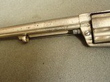 COLT "NEW POLICE"
"COP & THUG" RARE 6" BBL. "ETCHED PANEL" REVOLVER - WITH LETTER - 6 of 20