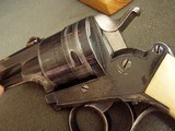 AUGUSTE FRANCOTTE DOUBLE ACTION REVOLVER WITH HOLSTER & SIX CARTRIDGES - 4 of 20