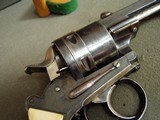 AUGUSTE FRANCOTTE DOUBLE ACTION REVOLVER WITH HOLSTER & SIX CARTRIDGES - 11 of 20