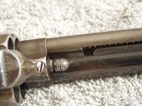 COLT MODEL 1873 SINGLE ACTION ARMY "ARTILLERY" REVOLVER
WITH "CUSTER" RANGE
PARTS. - 13 of 18
