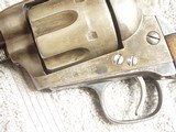 COLT MODEL 1873 SINGLE ACTION ARMY "ARTILLERY" REVOLVER
WITH "CUSTER" RANGE
PARTS. - 5 of 18