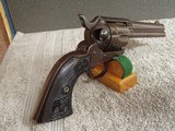 COLT SAA .45 CALIBER REVOLVER- -4 3/4" BARREL WITH ARCHIVE LETTER- "EAGLE GRIPS" - 1 of 20