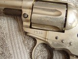 ANTIQUE COLT MODEL 1877 "LIGHTNING" REVOLVER "ETCHED PANEL" .38 COLT CALIBER - 4 of 20