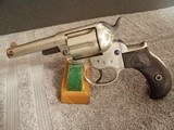 ANTIQUE COLT MODEL 1877 "LIGHTNING" REVOLVER "ETCHED PANEL" .38 COLT CALIBER - 2 of 20
