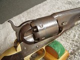 COLT MODEL 1861 NAVY REVOLVER- WITH ARCHIVE LETTER! MANF. 1861 - CIVIL WAR! - 6 of 15