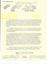 COLT CAVALRY MODEL 1873 U.S. CAVALRY REVOLVER W/KOPEC LETTER - NEW YORK MILITIA - "FINE" - 19 of 20