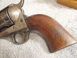 COLT CAVALRY MODEL 1873 U.S. CAVALRY REVOLVER W/KOPEC LETTER - NEW YORK MILITIA - "FINE" - 3 of 20