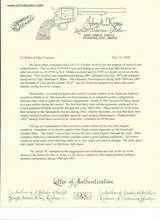 COLTMODEL 1873 U.S. CAVALRY REVOLVER W/KOPEC LETTER"VERY FINE" - 19 of 20