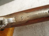 WINCHESTER MODEL 1886 LEVER ACTION RIFLE .45-90"ANTIQUE" WITH/LETTER - 10 of 20
